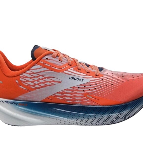 Brooks Hyperion Max Cherry Tomato/Arctic Ice/Titan Mens Running Shoe Size 11 NEW main image 7